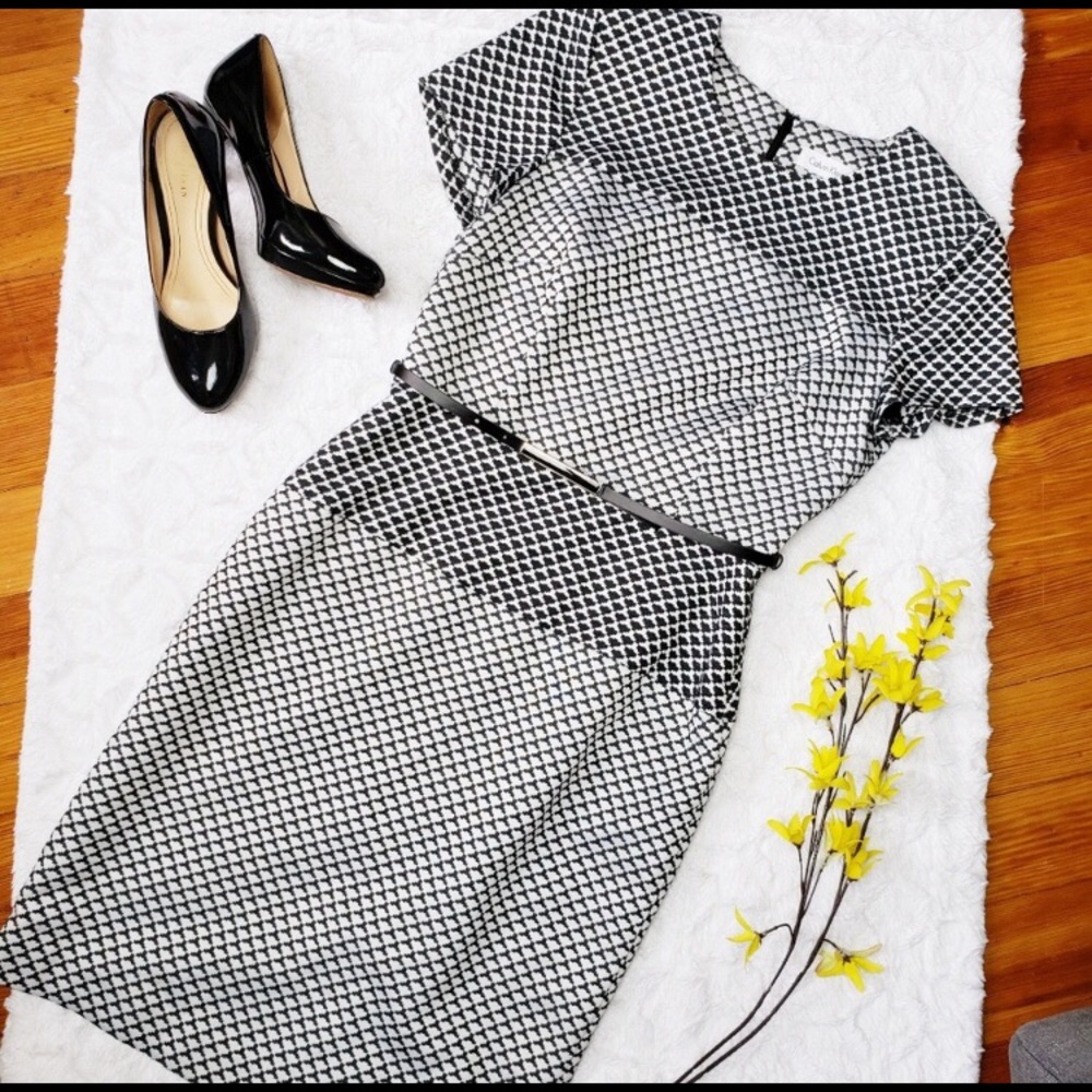 Calvin Klein sheath dress